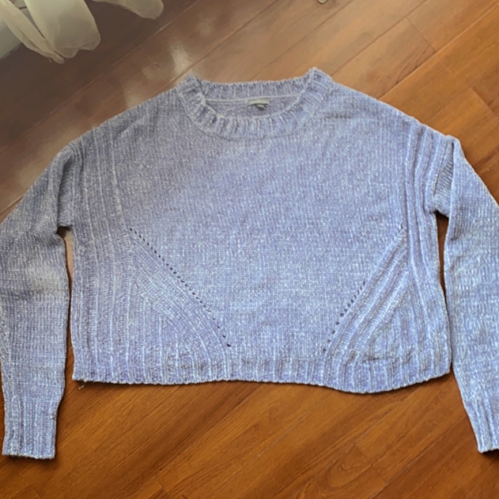 Women’s Periwinkle Cropped Sweater